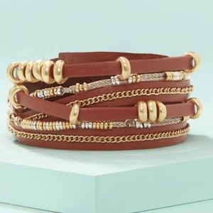 Maize Wrap Bracelet-Gold